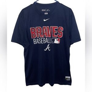 Atlanta braves drifit Nike tshirt